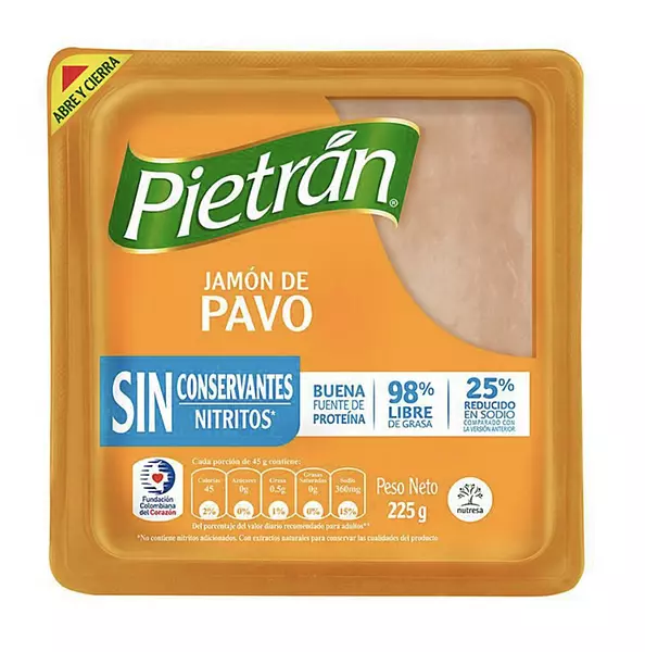 Jamón Zenú Pietrán Pavo