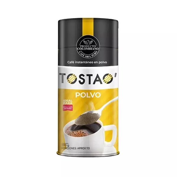 Café Instantaneo Tostao En Polvo