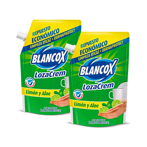 Lava Platos Líquido Loza Crem Limón