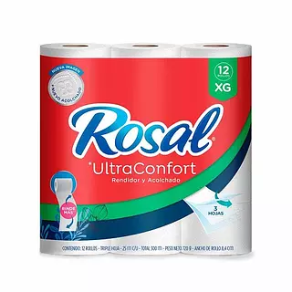 Papel Higiénico Rosal Ultra Confort