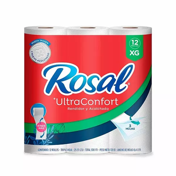 Papel Higiénico Rosal Ultra Confort