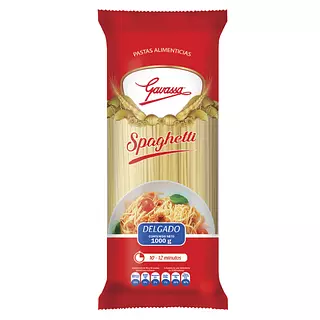 Pasta Gavassa Espaguetti Delgado