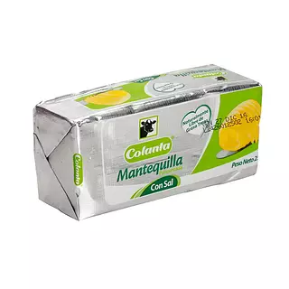 Compra Mantequilla Sin Sal en Barra x 125g Colanta - Olímpica