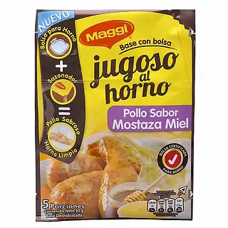 Maggi Jugoso Al Horno Pollo Miel
