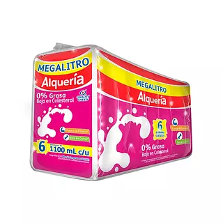 Leche Alquería Descremada 0% Grasas