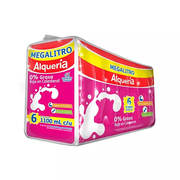 Leche Alquería Descremada 0% Grasas