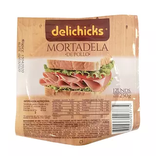 Mortadela de Pollo Delichicks