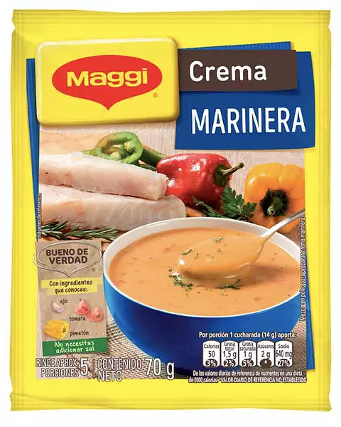 Crema Gourmet Maggi Marinera