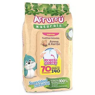 Toallitas Húmedas Arrurú Avena