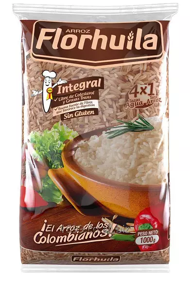 Arroz Flor Huila Integral