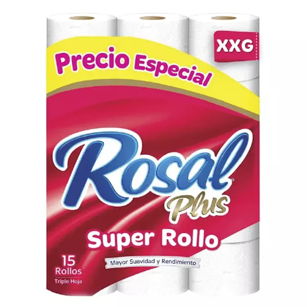 Papel Higiénico Rosal Super Rollo