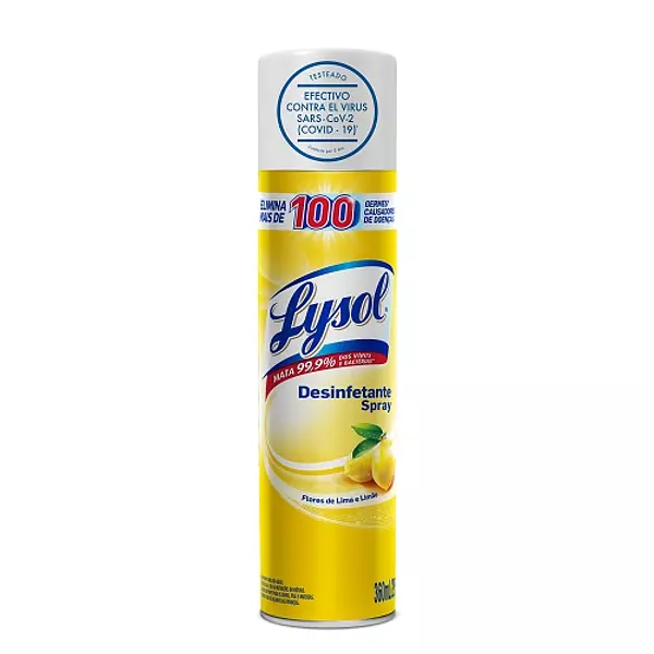 Desinfectante Spray Lysol Lima