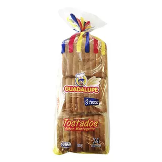 Tostadas Guadalupe Mantequilla