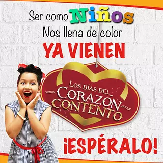 Ya vienen los días del corazón contento