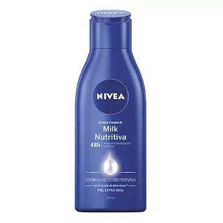 Crema Nivea Body Milk Nutritiva