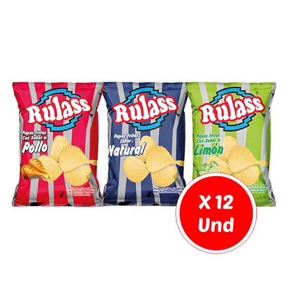 Papas Rulas Lonchera