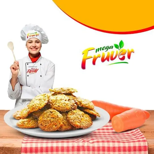 Galletas de Zanahoria caramelizada y almendra