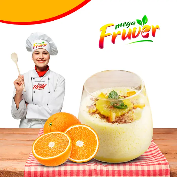 Postre Frio de Naranja