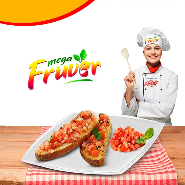 Pan con Tomate Gratinado