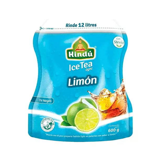 Té De Polvo Ice Tea Hindu Light Limon