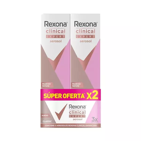 Desodorante Rexona Aerosol Clinal Class Expert