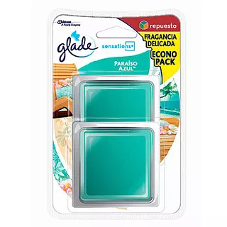 Glade Sensations Repuesto Paraizo Azul