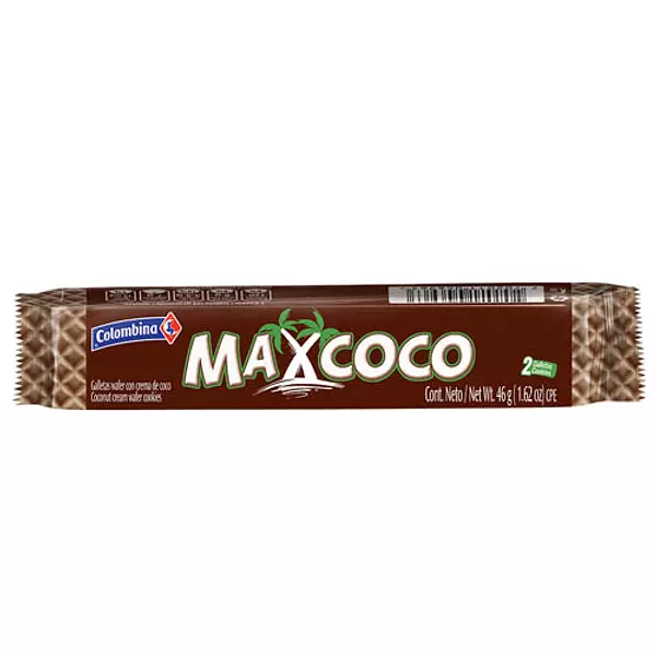 Colombina Galletas Wafer Bridge Maxcoco