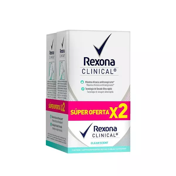 Desodorante Rexona Crema Clinical Clean