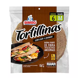 Bimbo Tortillas Chia Quinua