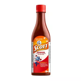 Emulsión de Scott 180 Cereza