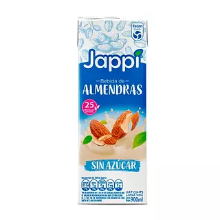 Bebida Alme Jappy Tetra Sin Azucar