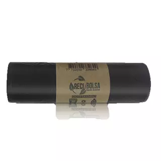 Bolsa Aseo Reciclaje Gigante Negra 65x90
