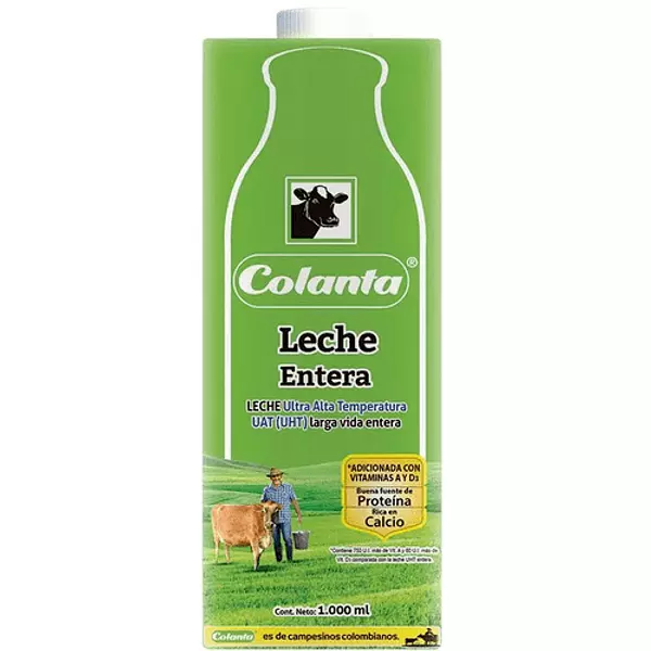 Colanta Leche Tetrapack Entera