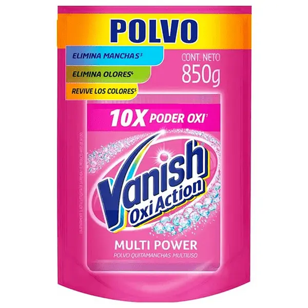 Desmanchador Vanish Polvo Rosa