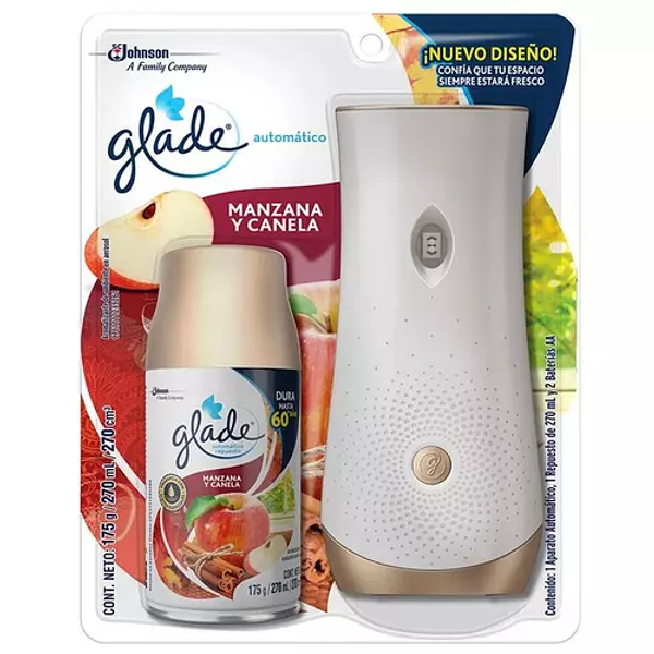 Glade Automático Manzana Canela