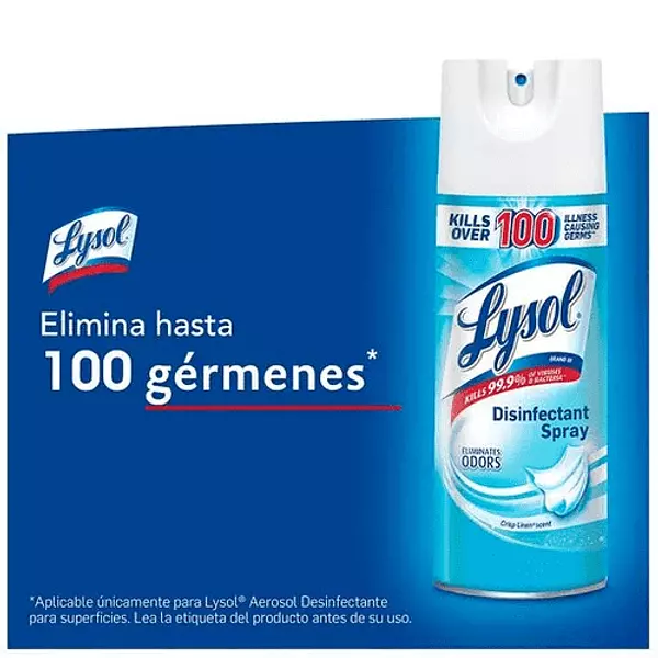 Lysol Desinfetante Spray Algodon