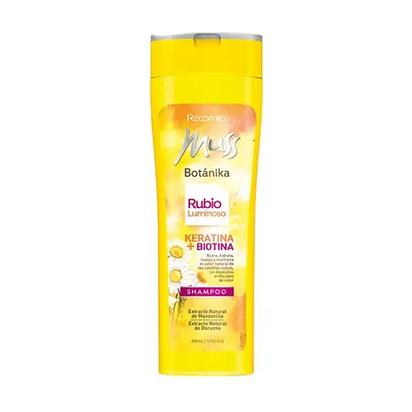 Recamier Muss Shampoo Rubio Luminoso