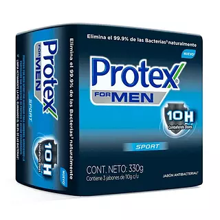 Jabon Baño Protex Men