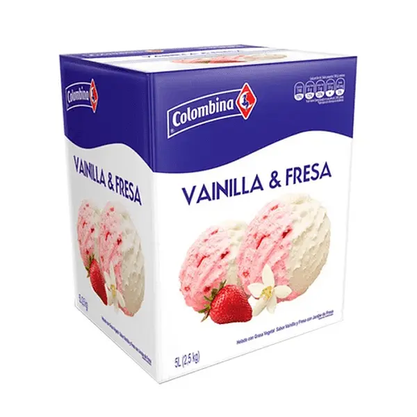 Colombina Helado Caja Fresa