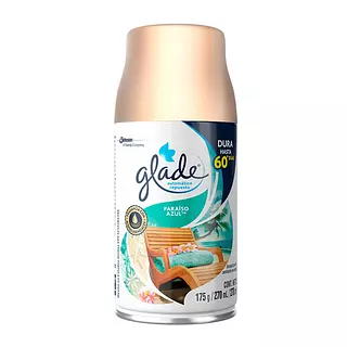 Glade Automático Repuesto Paraiso Azul