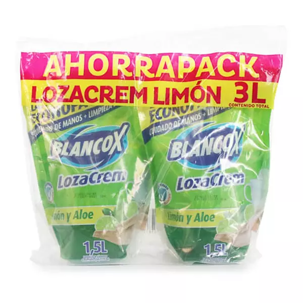 Lavaplatos Loza Crema Liquido Limon