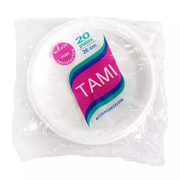 Tami Plato 26 Cm Blanco