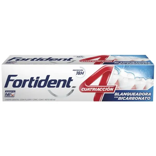 Crema Dental Fortident Blanqueadora