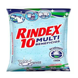 Detergente Rindex 10 Multibeneficios Limon
