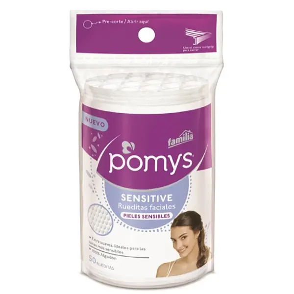Pomys Desmaquillante Rueditas Sensitive