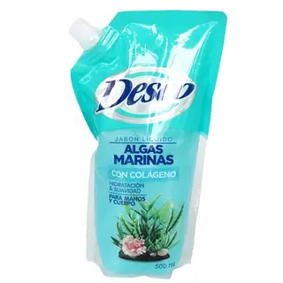 Jabon Liquido Duopack Deseo Antibacterial Algas Marinas