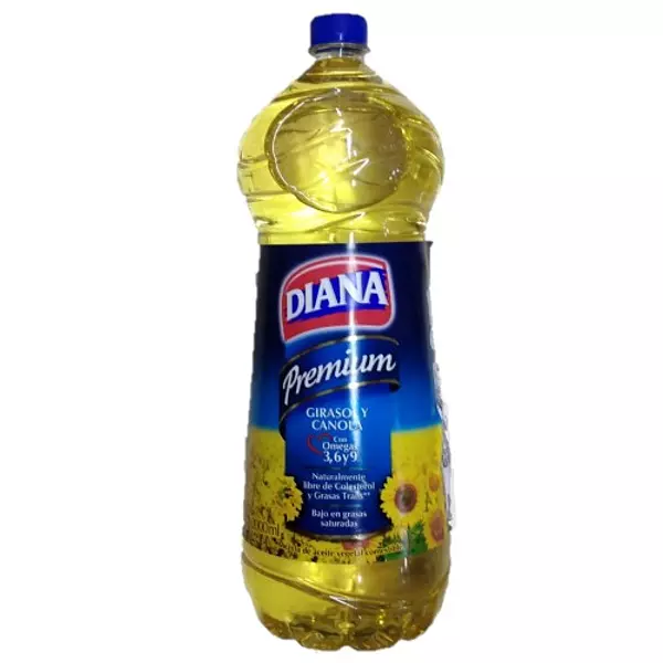 Aceite Diana Girasol y Canola