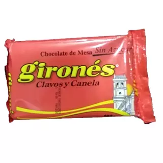 Chocolate Girones Sin Azucar Clavos Y Canela