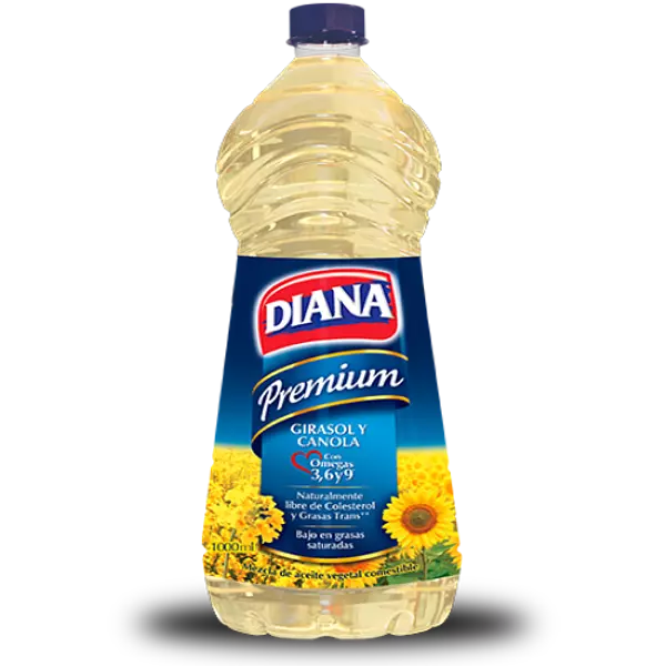 Aceite Diana Girasol y Canola