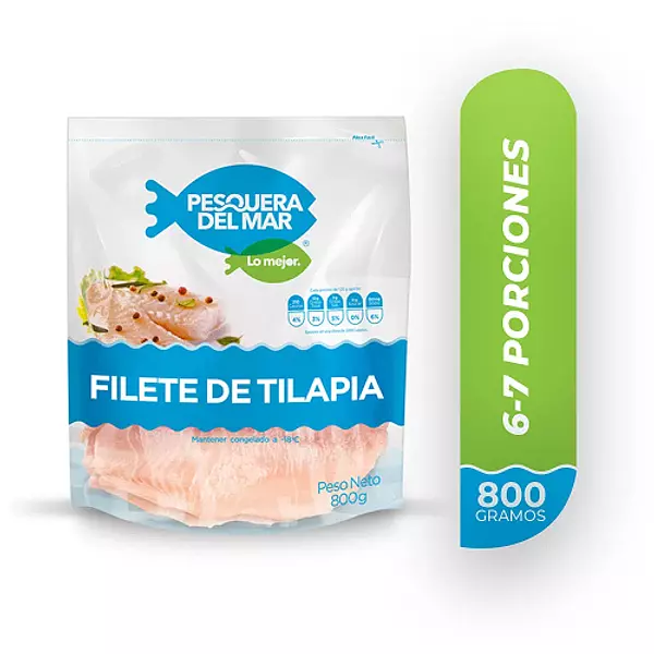 Filete De Tilapia Pesquera Del Mar